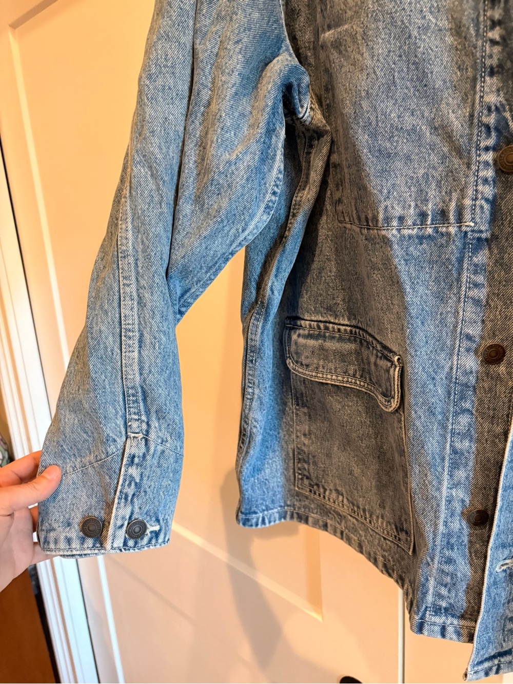 Levi's Men's Light Blue Denim Chore Jacket NWT - Picture 4 of 5